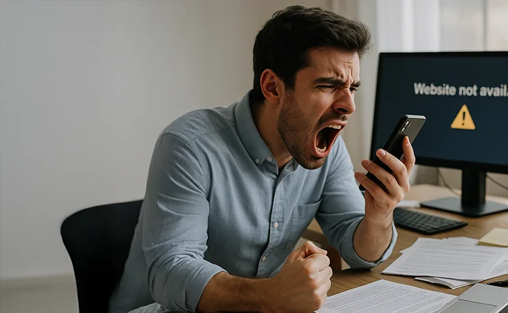 Why Is My Web Designer Not Responding - Frustrated business owner