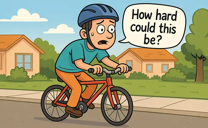Building your first website - Like riding a bike