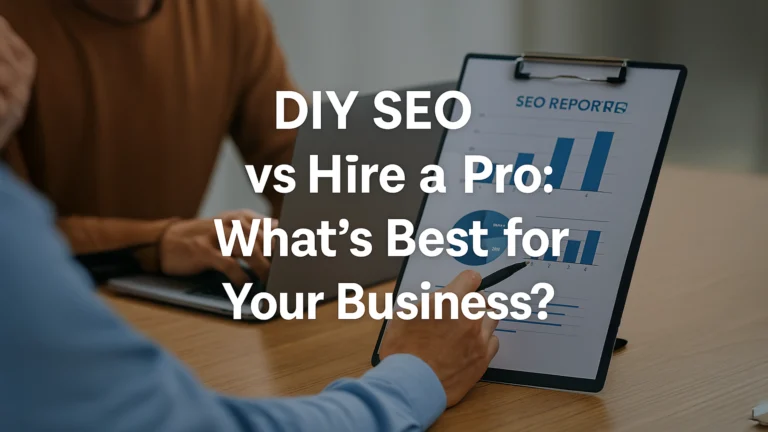 DIY SEO vs Hire a Pro: What’s Best for Your Business in 2025?