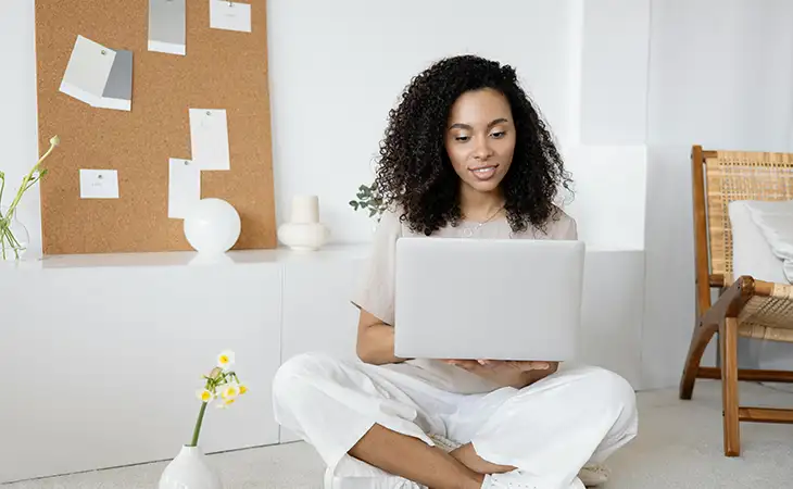 How to Start a Service-Based Business in 2025 - Woman starting her own business