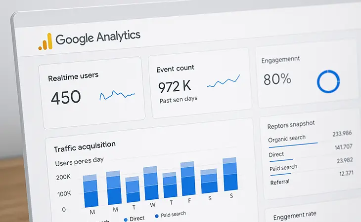 Google Analytics 4 for Small Businesses: What to Track - Rocket Web Designer