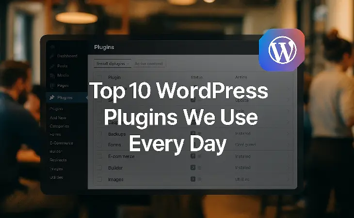 Top 10 WordPress Plugins We Use Every Day - Rocket Web Designer