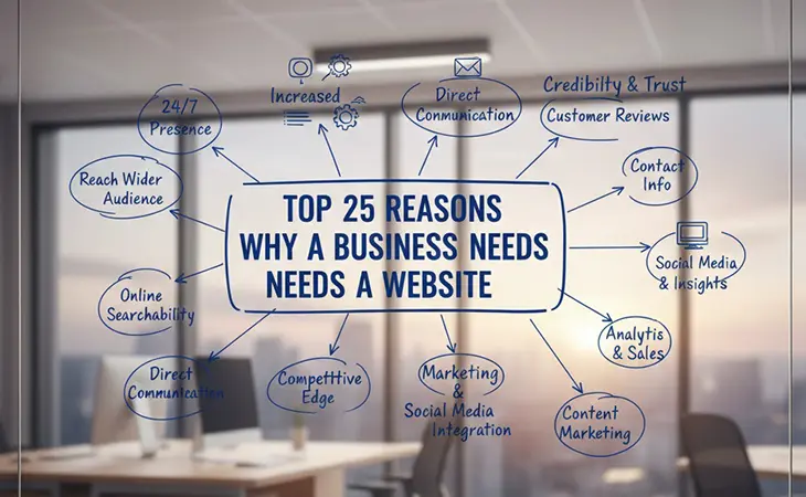 Top 25 Reasons Why a Business Needs a Website - Rocket Web Designer