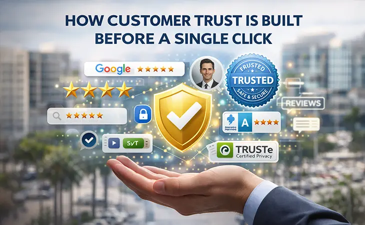 How Customer Trust Is Built Before a Single Click - Rocket Web Designer